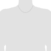 Sophia Jewelers 925 Sterling Silver Solid Curb Chain Necklace 16 Inch